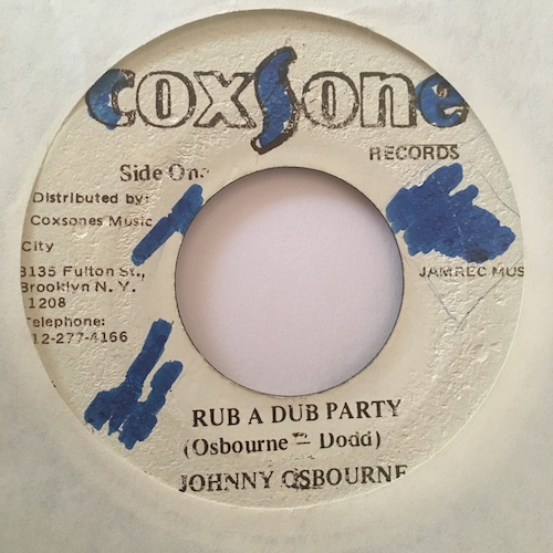 Johnny Osbourne - Rub A Dub Party ⋆ Tribe84 Records