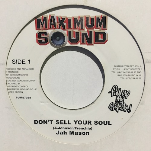 Jah Mason - Don't Sell Your Soul ⋆ Tribe84 Records