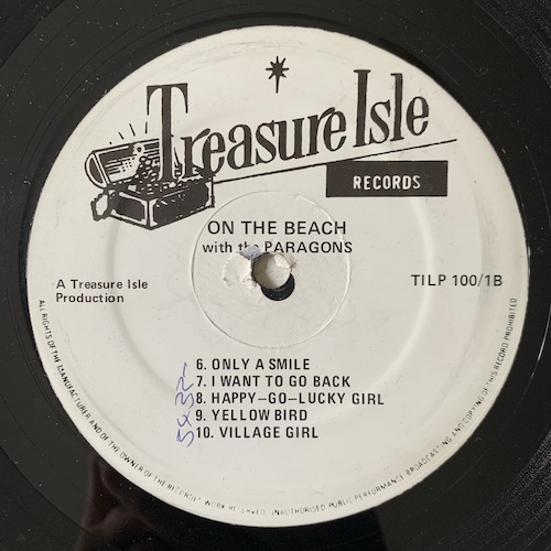 The Paragons - On The Beach ⋆ Tribe84 Records