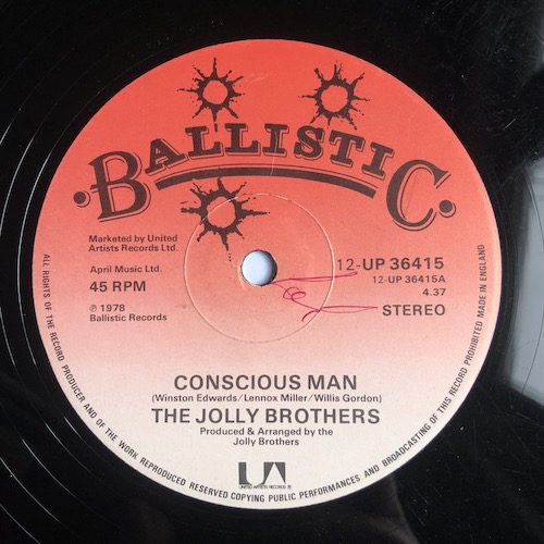 The Jolly Brothers - Conscious Man