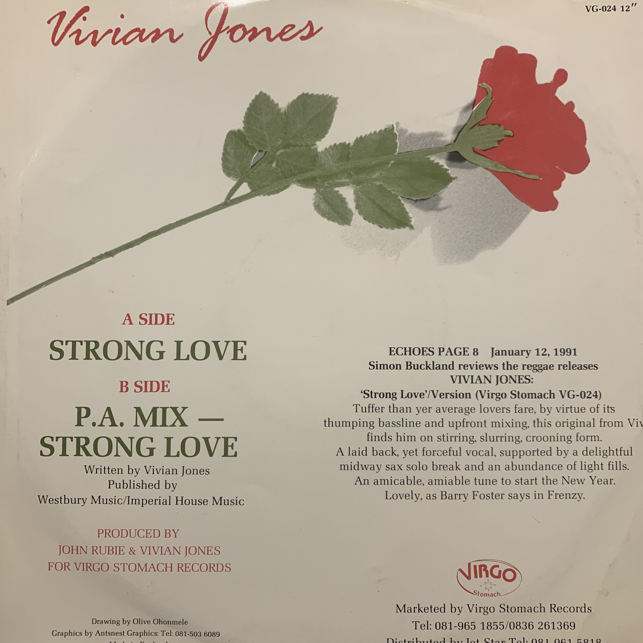 Vivian Jones - Strong Love ⋆ Tribe84 Records