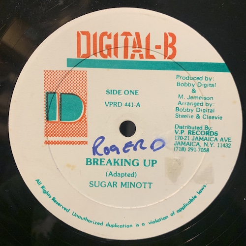 Sugar Minott / Banana Man - Breaking Up / Rough Neck Sound Killer