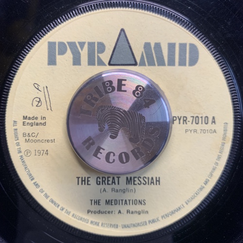 The Meditations The Great Messiah Nana Nana Tribe84 Records