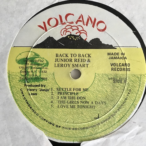 Leroy Smart & Junior Reid - Back To Back ⋆ Tribe84 Records