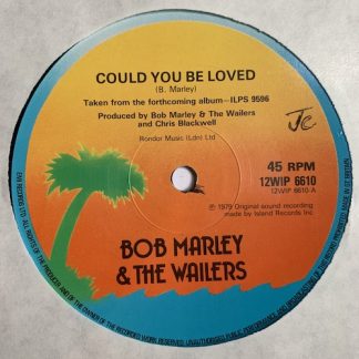 No Woman No Cry record label vinyl sticker Bob Marley Reggae Island Records