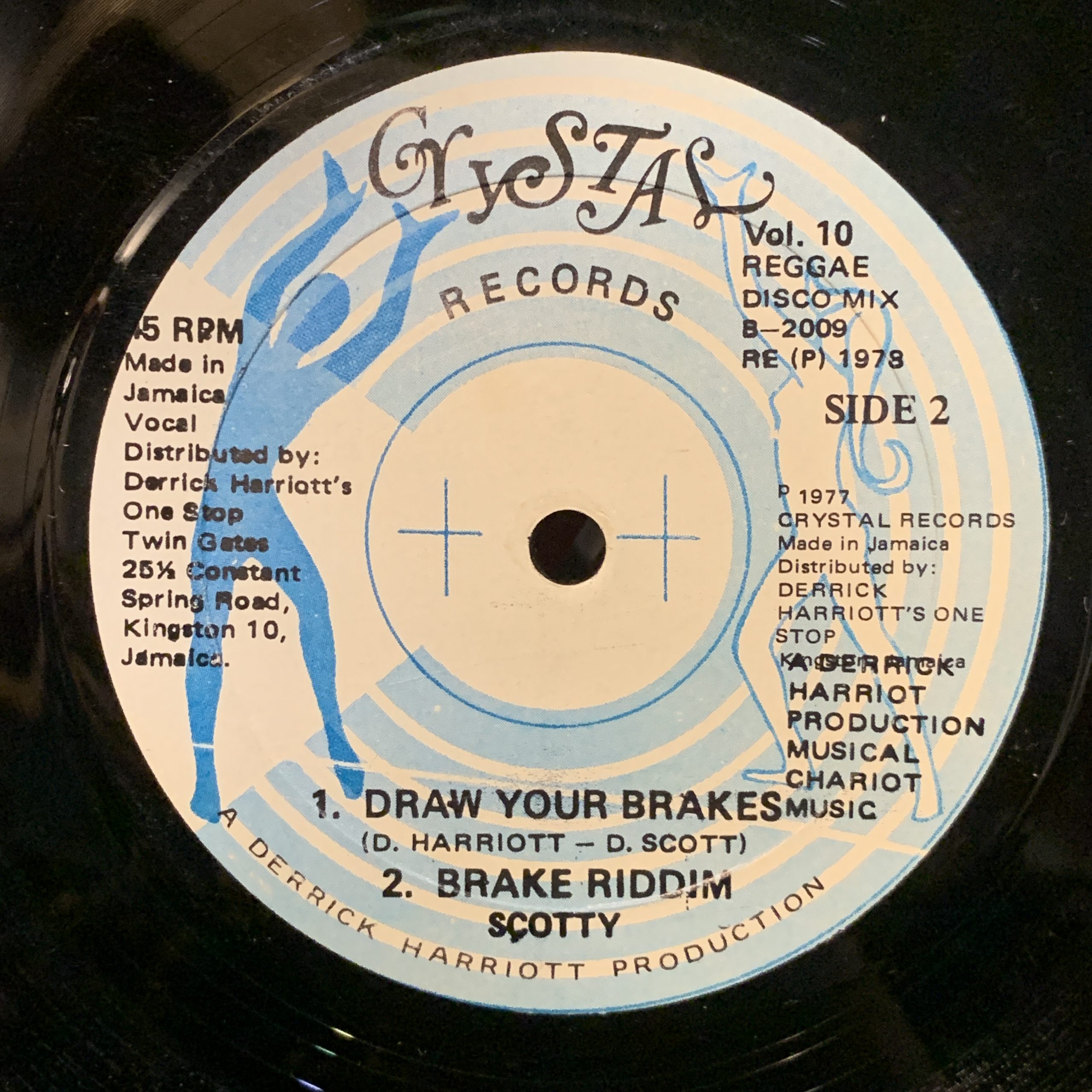 Scotty, Augustus Pablo Sesame / Draw Your Brakes ⋆ Tribe84 Records