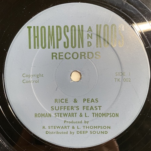 Roman Stewart & L. Thompson - Rice & Peas / Suffer's Feast / Breaking Up