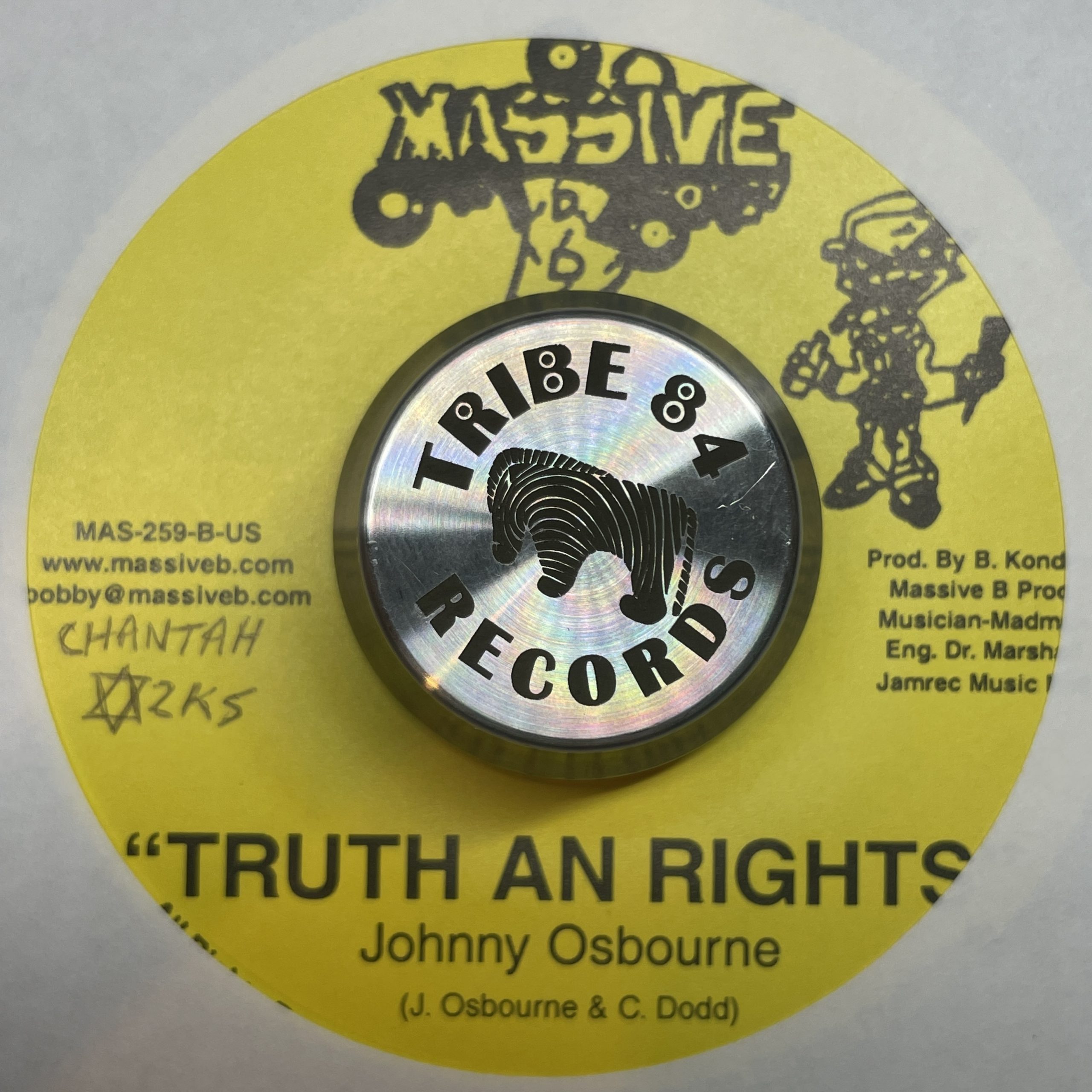 JOHNNY OSBOURNE   Truths And Rights