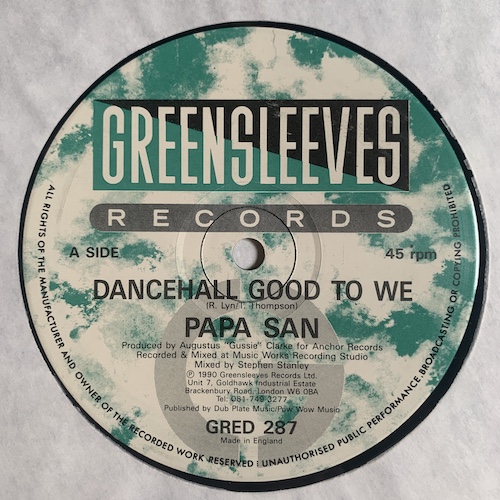 Papa San - Dancehall Good To We