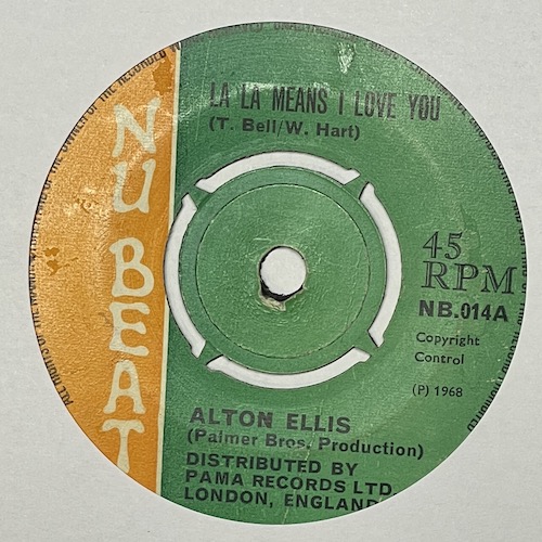 Alton Ellis - La La Means I Love You / Give Me Your Love 