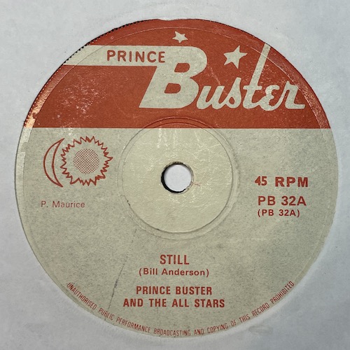 Prince Buster And The All Stars - Still / Sister Big Stuff