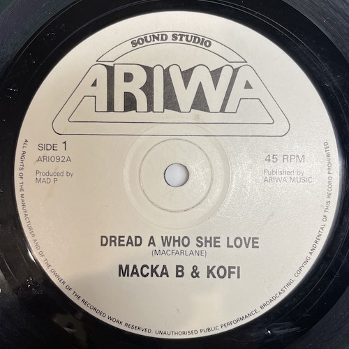 Macka B & Kofi - Dread A Who She Love ⋆ Tribe84 Records