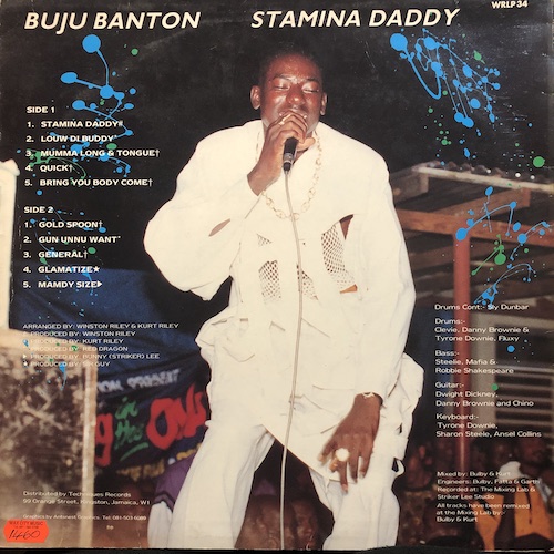 Buju Banton - Stamina Daddy ⋆ Tribe84 Records