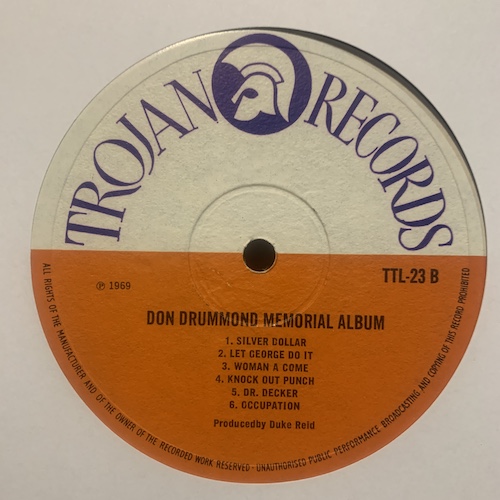 Don Drummond - Memorial Album ⋆ Tribe84 Records