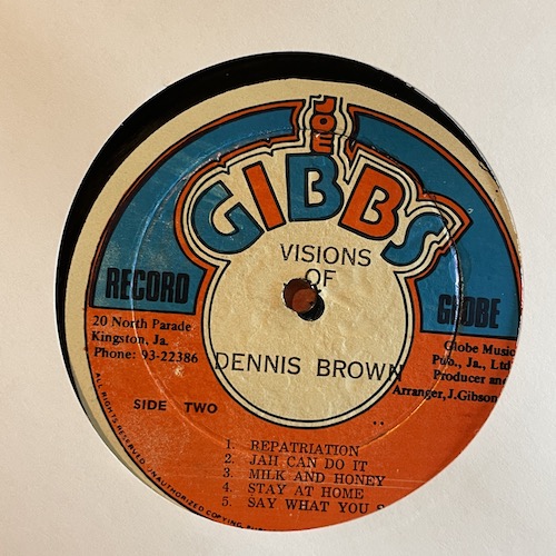 Dennis Brown - Visions Of Dennis Brown ⋆ Tribe84 Records